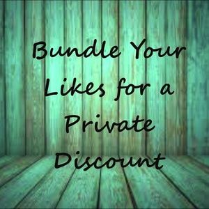 Bundle & Save!! Offers Welcome!